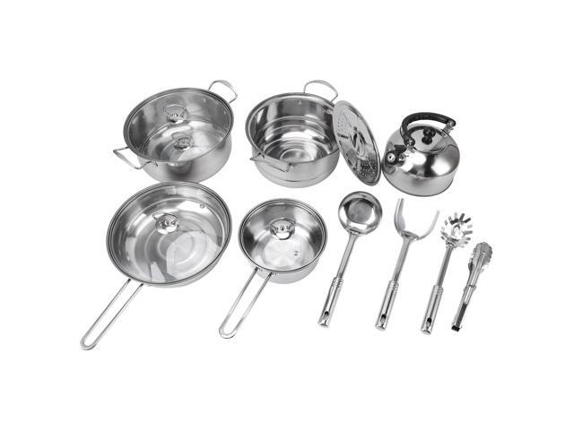 Non-stick Thickened Stainless Steel Cookware Set Multi-functional Pots and Pans for Home Kitchen Restaurant