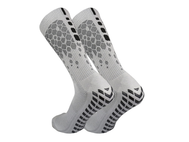 Anti-slip Breathable Athletic Socks with Grippers Ideal for Soccer Yoga Football Gym Men and Women