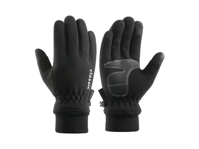 Men's Winter Anti-Slip Touchscreen with Soft Fleece Lining Elastic Cuff Ideal for Hiking Cycling Driving Outdoor Activities