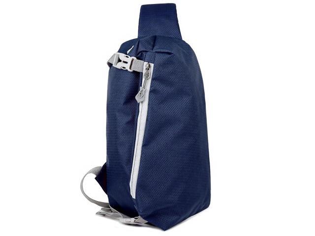 Ultra-Lightweight Water- Nylon Sling Bag with Earphone Hole Adjustable Strap Ideal Travel Daily Companion for Men and Women