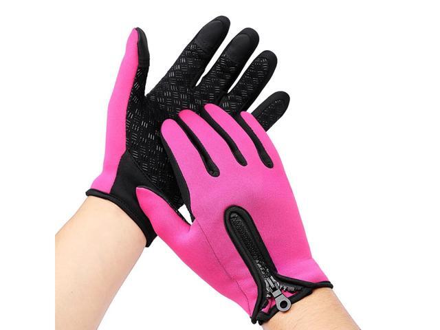 Full Finger Touch Screen Winter Warm Shock-Absorbing for Men Women Cycling Running Driving Skiing Outdoor Sports