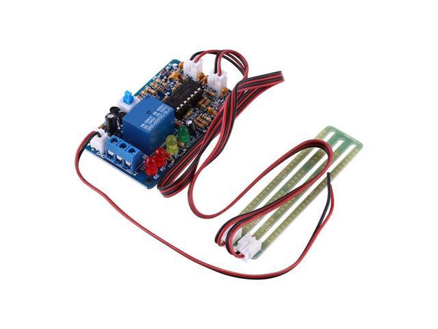 Control Switch with Three Color LED Indicator for High and Low Settings - Automatic Liquid Level Controller Module for Water Detection -.