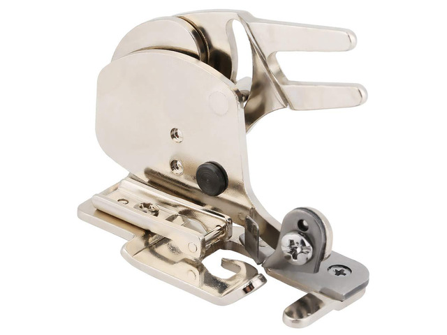 CY - 20 Side Cutter Overlock Presser Foot, Steel Sewing Machine Accessory, Converts Home Sewing Machine into Serger with Accurate Edge Trimming for...