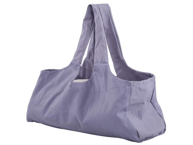 Oversized Yoga Bag, Yoga Package Luggage Bag, Breathable 12 oz Cotton Canvas Tote with Large Compartment and Front Pocket for Fitness Clothing.