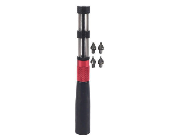 Two Feet Watch Back Case Opener, Watch Case Opener Tool for Concave and Notch Embedded Covers, Adjustable Metal and Plastic Watch Repairing Tool...