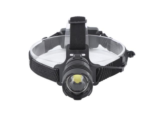 Telescopic Zoom XHP70 LED Headlamp Flashlight for Outdoor Activities Camping Hiking Fishing Aluminum Alloy and ABS