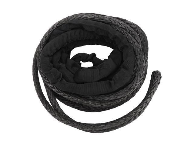Synthetic Winch Rope 26455lbs Break Strength, Wireless Winch Cable Extension, 12mm UHMWPE Winch Line for Off Road Vehicle ATV UTV SUV Recovery and.