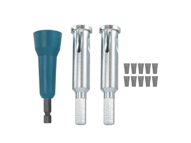 3PCS Wire Stripper and Twister Set, Electrician Cable Stripping Tool with High Speed Steel Bits, Drill - Powered Wire Twisting Tool for Home...