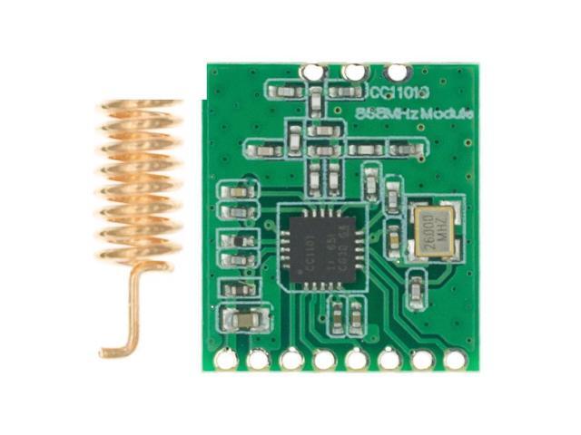 Generic CC1101 Wireless Module Long Distance Transmission Antenna 868MHZ SPI Interface Low Power M115 for FSK GFSK Ask OOK MSK 64-Byte
