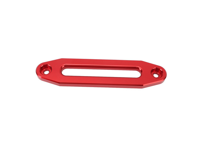 11.6in Aluminum Alloy Winch Rope Cable Lead Guide, Synthetic Winch Fairlead for 12000 Lbs Towing, Smooth Edge Fairlead with Bolt Mount for UTV ATV...