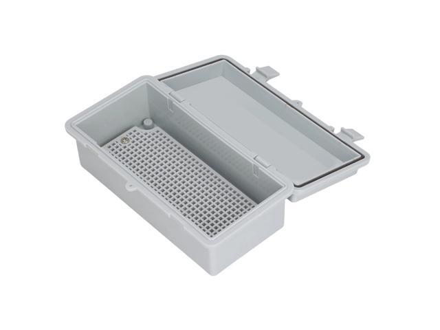 Junction Box Electrical Case ABS IP67 200x100x70mm Power Enclosure, Cable Connection Box for Outdoor Landscape Lights, Garden Fountains and DIY...