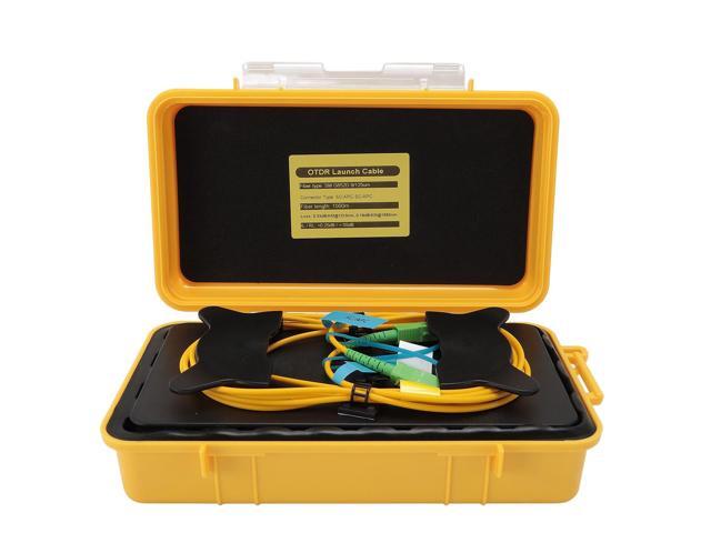 Optical Time Domain Reflectometry Fiber Optic Launch Cable, Single Mode Test Tool, 1000m SM G652D with SC Connectors for LAN WAN MAN Testing