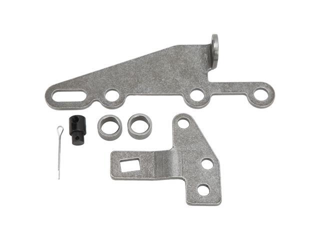 Automatic Transmission Shifter Cable Bracket Lever Kit 35498, Replacement for Turbo TH400 TH350 TH250 200-4R 700R4 4L60, Durable Metal Shift Lever.
