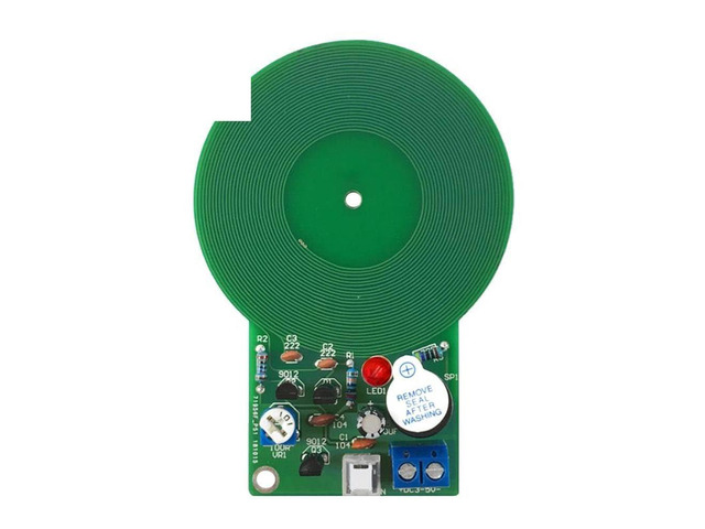 JS-60 for DIY Kit Metal Detector Kit Electronic Kit DC 3V-5V 60mm Non-Contact Sensor Board Module for DIY Electronic Part Metal Detector