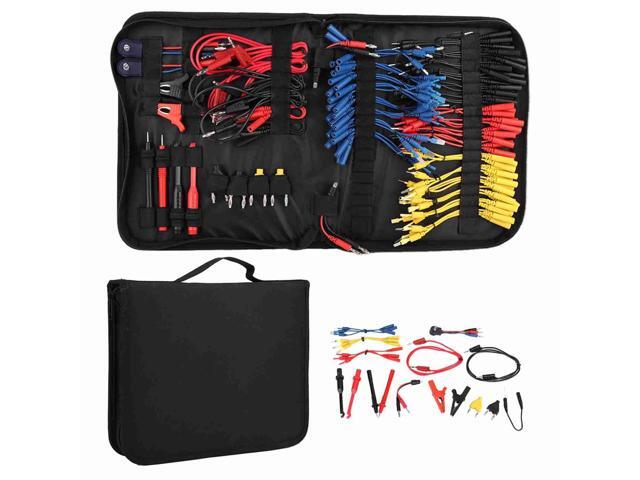 Multi Function Automotive Circuit Test Leads Kit, Wiring Diagnostic Cables with Variable Resistors and LED Indicators for ECU Sensor Simulation,.