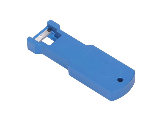 Fiber Optic Peeler, Optical Cable Stripper for Longitudinal Bundle Tube, Aluminum Portable Tool with 2 Blades for 8.5mm 10.4mm 14mm Cables, for...