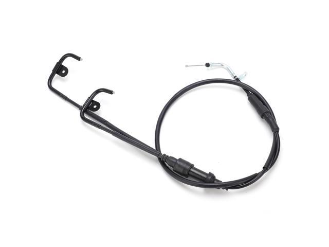 Choke Cable 0487-033 Black Metal Replacement for Arctic Cat 650 4x4 V2 Automatic 2006, Direct Fit ATV Choke Line with OE Precision for Tony Stewart