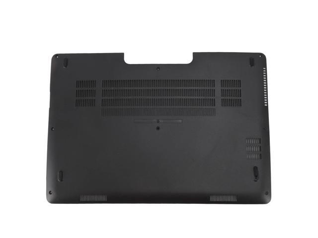 Laptop Bottom Base Cover Replacement for E7470, Wireless Keyboard Compatible Lower Case with Heat Dissipation Holes, ABS Enclosure for Business Laptop