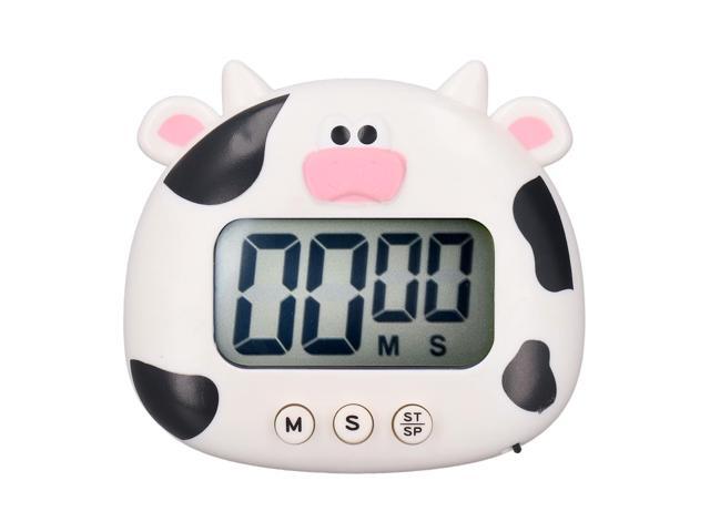 Cute Animal Kitchen Timer, Digital Animal Timers with LCD Large Screen Visual Clock, Accurate Timing, Multifunctional Setting, Easy to Use,...