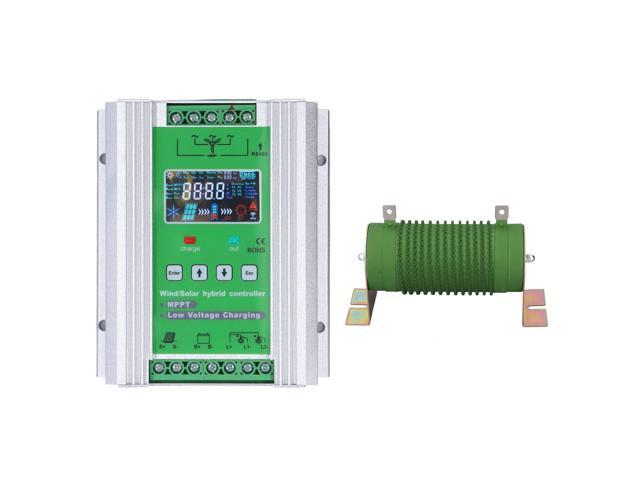 2000W MPPT Wind Solar Controller for 0-1000W Wind with 0-1000W Solar Panel System, MPPT Boost Controller with Booster Function, Voltage.