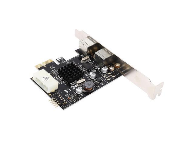 Dpofirs PCIe to PS/2 Expansion Card, High Temperature Resistant PS/2 Mouse Expansion Card
