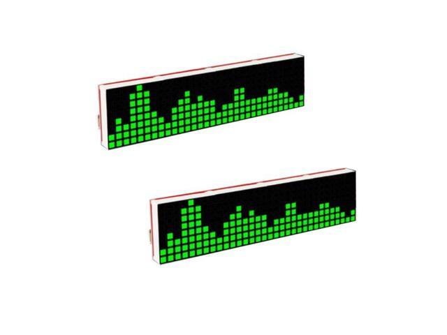2PCS Green DIY 6-Digit Digital Clock Soldering Kit with 18 LED Spectrum SMD Soldering Project Kit for School Soldering Practice