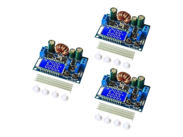 3pcs ZK-SJVA-4X Buck Boost Converter DC-DC 5.5-30V to 0.5-30V Boost Buck Up Down Voltage Converter 3A 35W Power Supply Constant Current Voltage.
