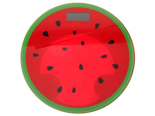 Watermelon Digital Body Weight Scale Portable Travel Precision Electronic Non-Skid Bathroom Scale for Fitness Management