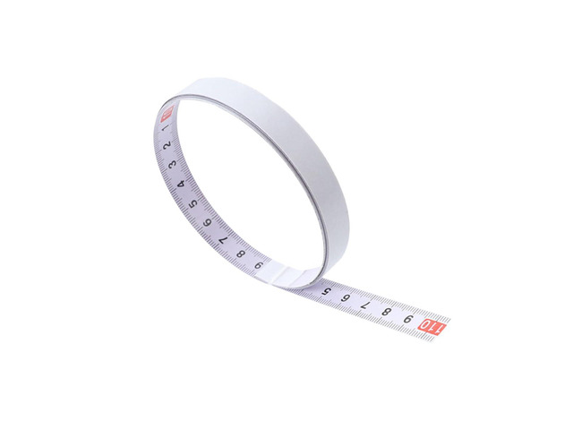 Self Adhesive Steel Miter Track Tape Measure Metric Scale Ruler for Woodworking and DIY Measuring