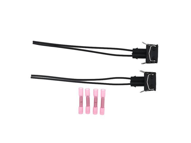2PCS Car Seat Repair Wiring Harness 357972752, Flexible High Temperature ABS Harness Kit with Mounting Adapters, Replacement for Seat Connector