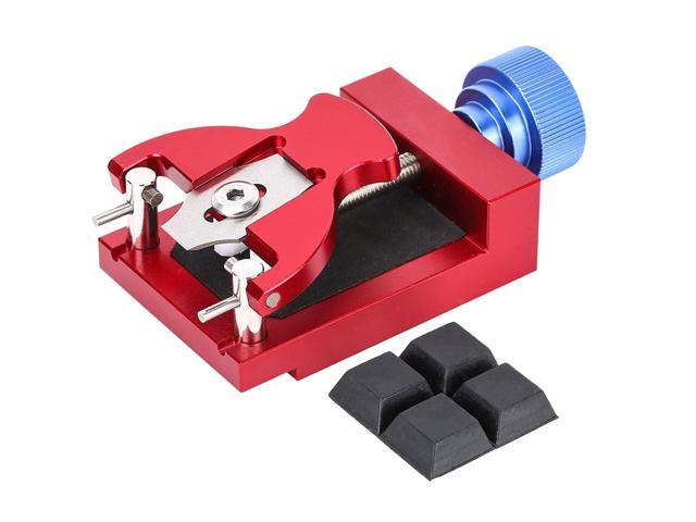 Watch Case Opener Snap, Watch Back Cover Remover Tool, Precision Metal Watch Repairing Accessory with Foot Pad for Watchmakers and Hobbyists,.