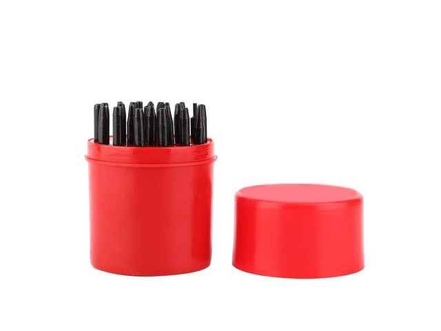 Watch Hand Presser Band Punch Tool, Professional Watchmaking Repair Tool, 25 Piece Set with 0.0025inch Undersize for Easy Use, Heat Treated...