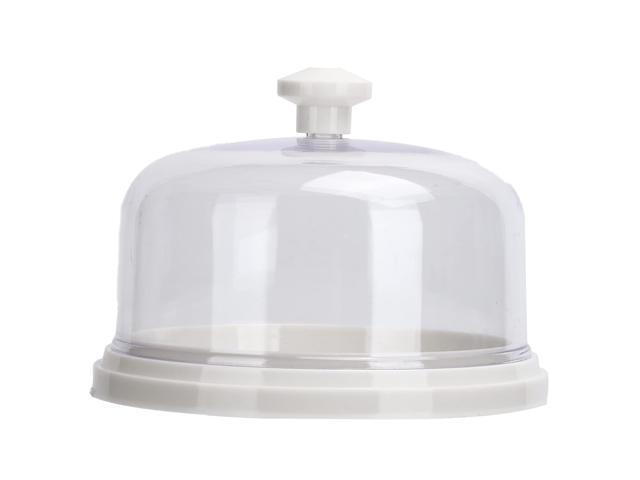 Watch Movement Dust Cover Tray, Watch Parts Cover, 6 Compartments Pla STO Tray with Base for Watchrs, Ideal for Watch Repai Access and Small Parts.