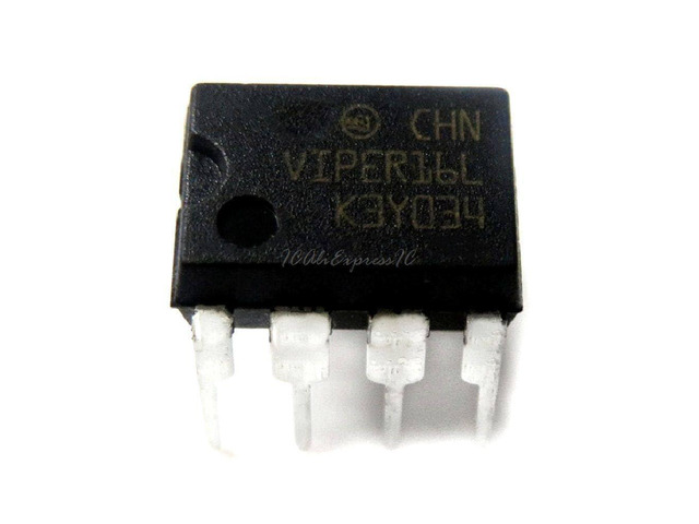 2pcs/lot VIPER16L VIPER16 DIP-8