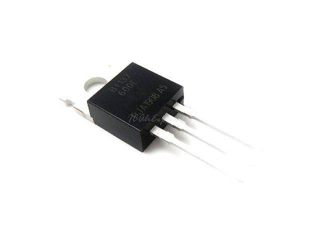 Generic 5pcs/lot BT137-600E TO-220 BT137-600 BT137 Triacs Logic Level 600v 8A