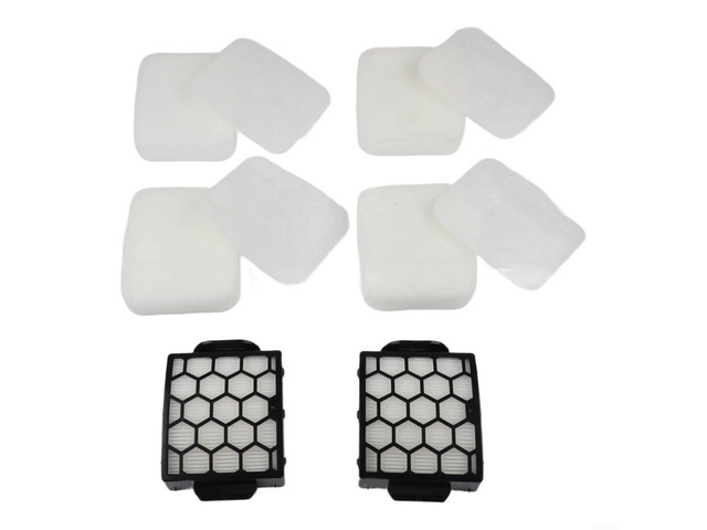 Replacement Filter Kit for Shark LA401 LA555 LA700 LA300 Upright Vacuum,Includes 2 Filters, 4 Foam and 4 Felt Pieces