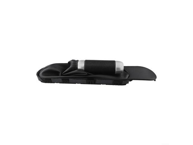 Handbrake Lever Cover, PU Leather and ABS Plastic Gear Shift Boot Trim, Compatible with Cooper R55 R56 R57 R58 R59 Black