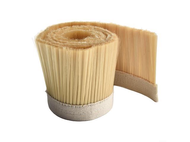 Nylon Spindle Brush, CNC Dust Cover for Woodworking Engraving Machine, Vacuum Cleaner Accessory with Pressure Roller, Gold 70mm or 100mm Width(100mm)