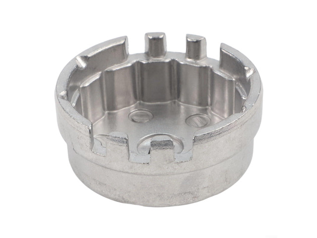 Oil Filter Wrench 14 Flute, Aluminium Alloy Cap Housing Remover Tool, Compatible with Corolla Prius RAV4