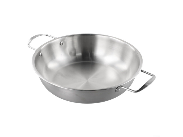 Stainless Steel Korean-Style Noodle Pot with Double Ear Handle, Thickened 304 Cookware for Kimchi, Hot Pot & Seafood Boiling Home & Kitchen(5)