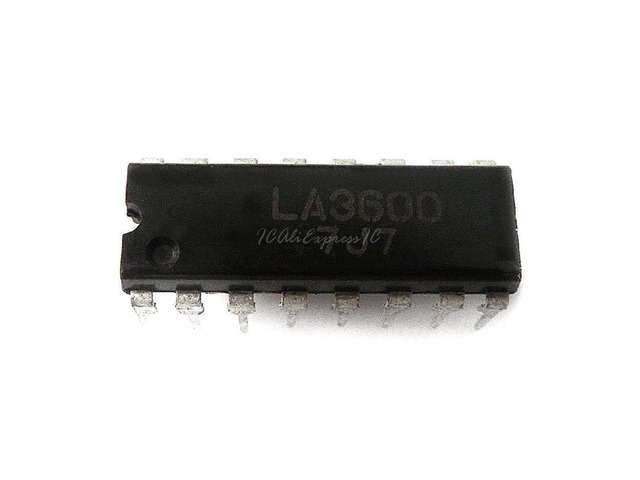 2pcs/lot LA3600 3600 DIP-16
