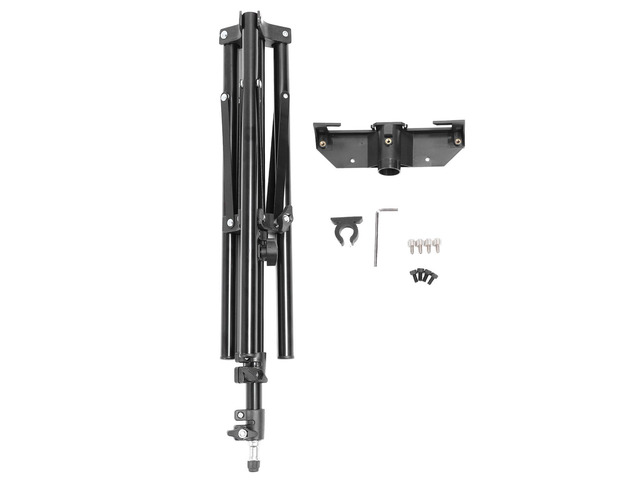 Basketball Scoreboard Stand, Digital Scoreboard Tripod Stand, Height Adjustable 145cm Aluminum Alloy Stand with Mounting Plate for GA30B 5D4 6D4 11...