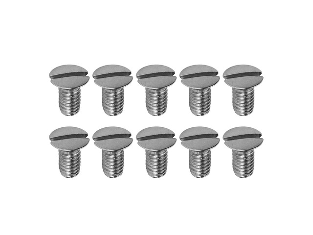 10Pcs Sewing Machine Needle Plate Screw, Replacement Iron Screws for Needle Plate, Compatible with Singer 4423 2250 1304 1306 M1500 M2100 M3300...