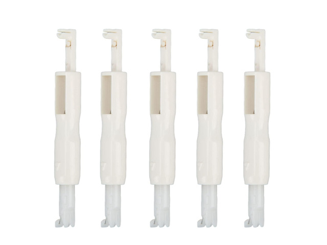 5 Pcs Automatic Needle Threaders for Sewing Machine, Household Sewing Tool with Dual Function, Easy Threading in Low Light, Compatible with Most...