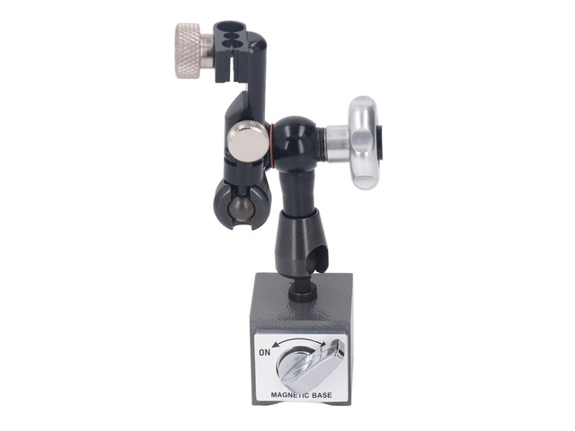 Magnetic Dial Indicator Holder, Universal Spherical Fine Tuning Mount Stand with 50kg Suction Base for Workpiece Measurement and Machine Tool...