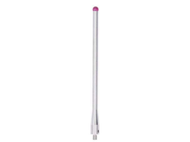 Cmm Touch Probe 5.0mm Rubine Ball Tip, Wireless Cmm Probe Tool, 100mm Stainless Steel Stem with M4 Thread for Cmm Machine A - 5000-7522