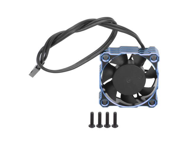 RC Car Cooling Fan, Waterproof High - Speed Motor Fan 16000RPM, 30x30mm Aluminum Plastic Cooling Fan with JST Connector for 1/10 1/8 1/12 RC ESC...