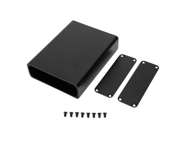 Aluminum Alloy Circuit Board Enclosure Case, Industrial Project Box with Screws, Sealed Electronic Instrument Housing for GPS Decoder Equipment,...