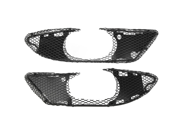 2pcs Front Bumper Foglight Grille Left Right for C - Class W203 C230 C240 C32 AMG, Replacement Fog Lamp Mesh Grill with OE 2038851753 2038851853,...