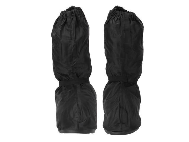 Oxford Cloth Rain Shoe Covers, Reusable Overshoes, Non - Slip Elastic Band Design with Reflective Strips for Hiking Biking Fishing, Size M L XL